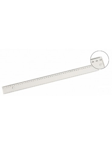 REGLA ECO 50CM PLASTICA